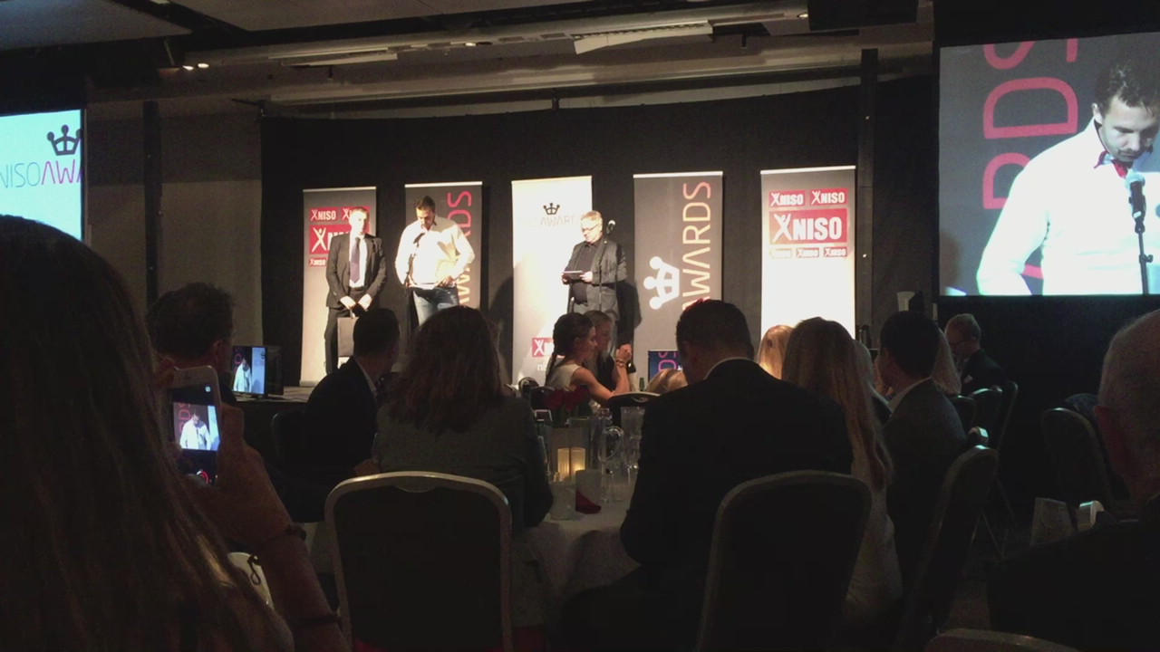 Sander Berge årets talent på NISO Awards 2016